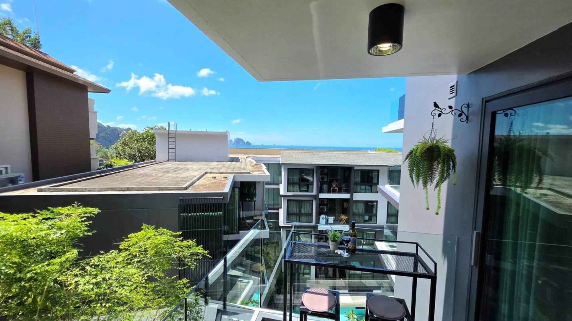 Room In Apartment - A301- Forest View Corner Unit 1Br-1Bath Ao Nang Exterior foto